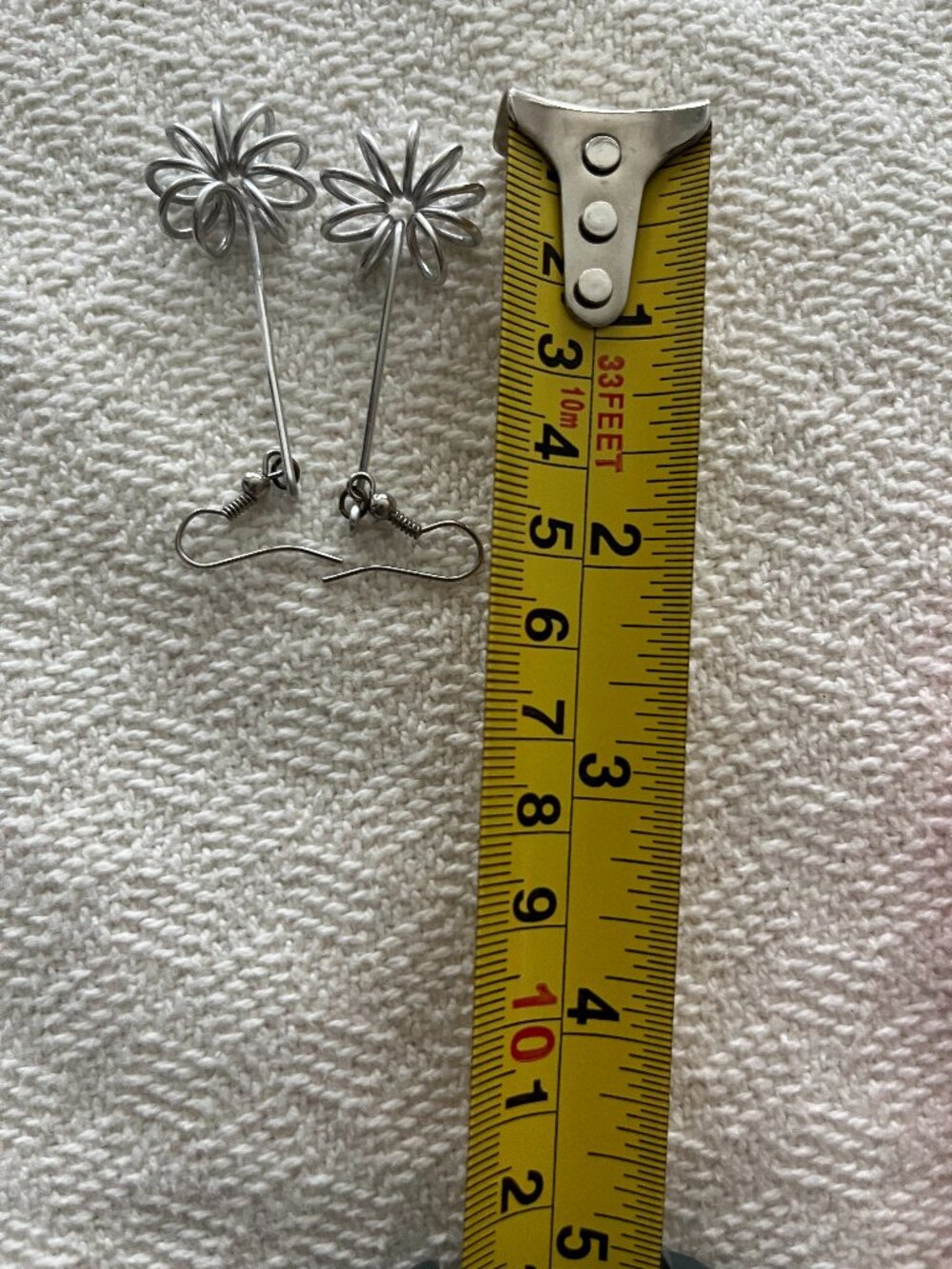 Handcrafted Artisan Earrings - Aluminum - NWT